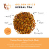 Golden Spice Herbal Tea - 15 Sachets