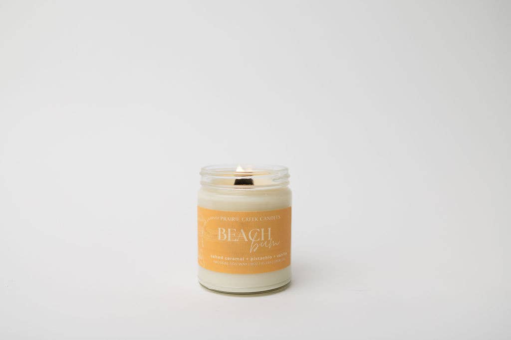BEACH BUM | NON TOXIC SOY WAX CANDLE | SUMMER COLLECTION