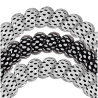 Polka Dot Party Large Hair Ties