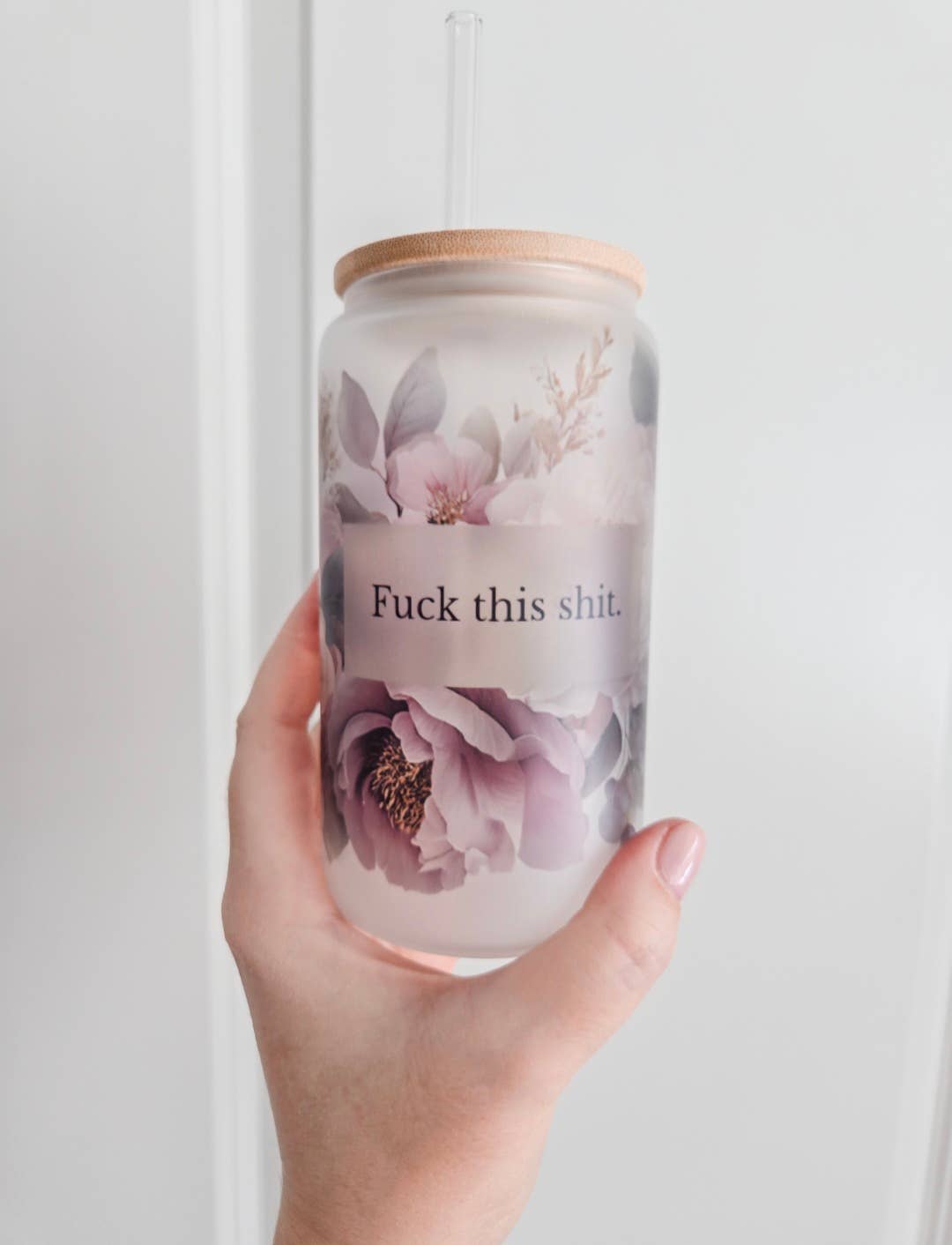 F This Shit Glassware | 16oz Glass