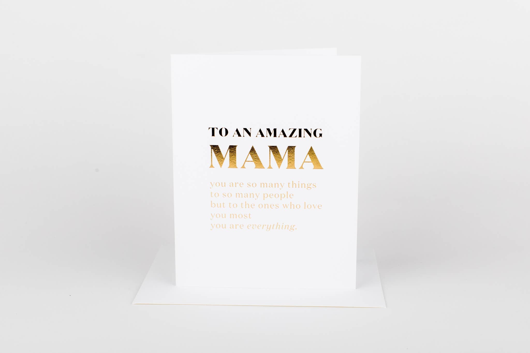 Card - To an Amazing Mama