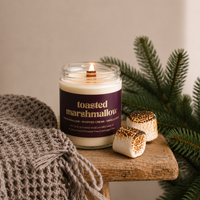 TOASTED MARSHMALLOW | 8OZ NON TOXIC SOY CANDLE | FALL COLLECTION