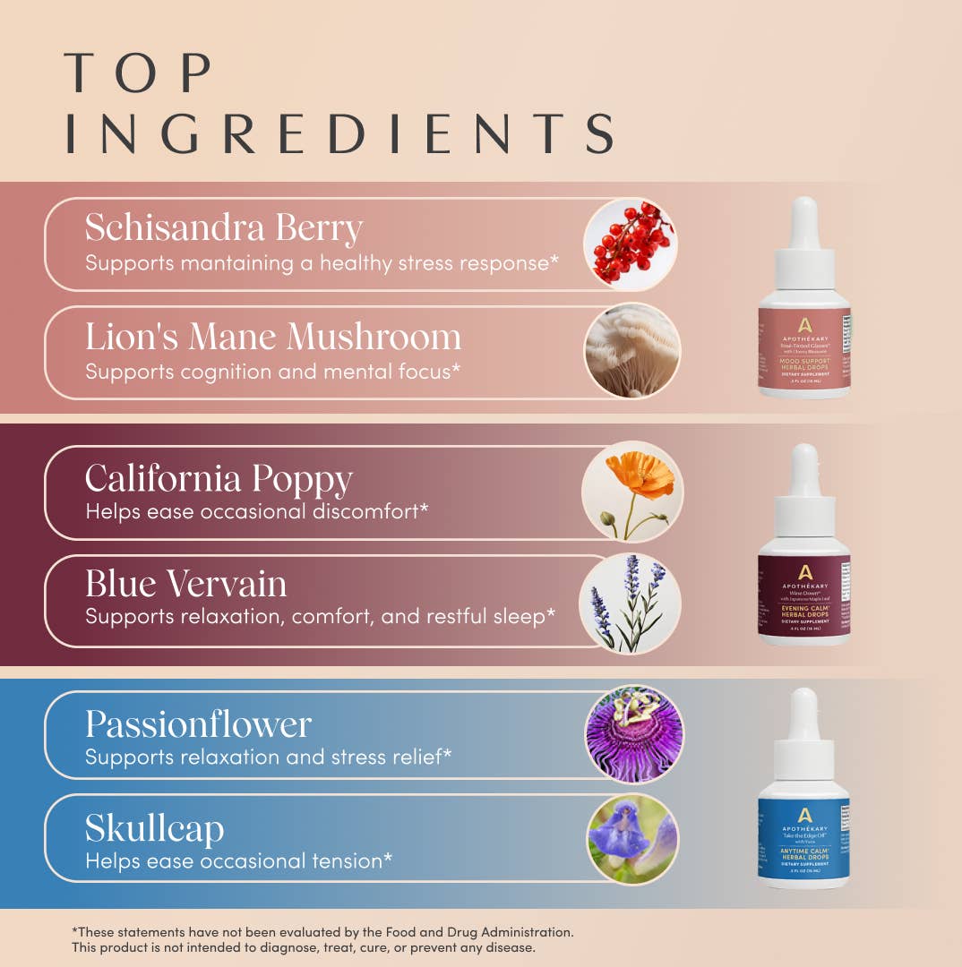 Now & Zen Mini Herbal Drops Set