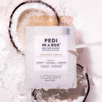 Pedi in a Box 5 Step O2 Fizz - Add on Service -Coconut Cream