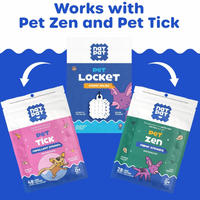 NATPAT Pet Locket: Pet Care Collar Tag for Natural Patches