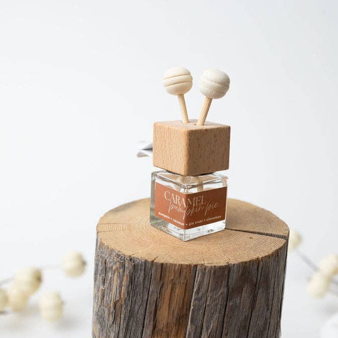 CARAMEL PUMPKIN PIE | NON TOXIC CAR DIFFUSER | FALL COLLECTI