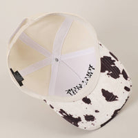 You Look Like You Love Me Embroidered Animal Print Trucker