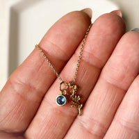 Birth Flower Necklace