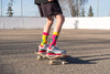 Kid's Dinos on Skateboards Socks