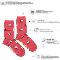 Women's I Love Books Socks