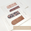 Fruity "I Am Grateful" Magnetic Gold Foil Bookmarks (Set of 2)