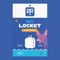 NATPAT Pet Locket: Pet Care Collar Tag for Natural Patches