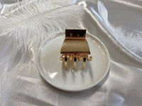 Small Hair Claw | Gold | Hair Accessories | High Ponytail