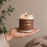 COFFEE HOUSE | 8OZ NON TOXIC SOY CANDLE | FALL COLLECTION