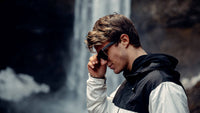 Canadian Black Maple Sunglasses with Black Polarized Lenses