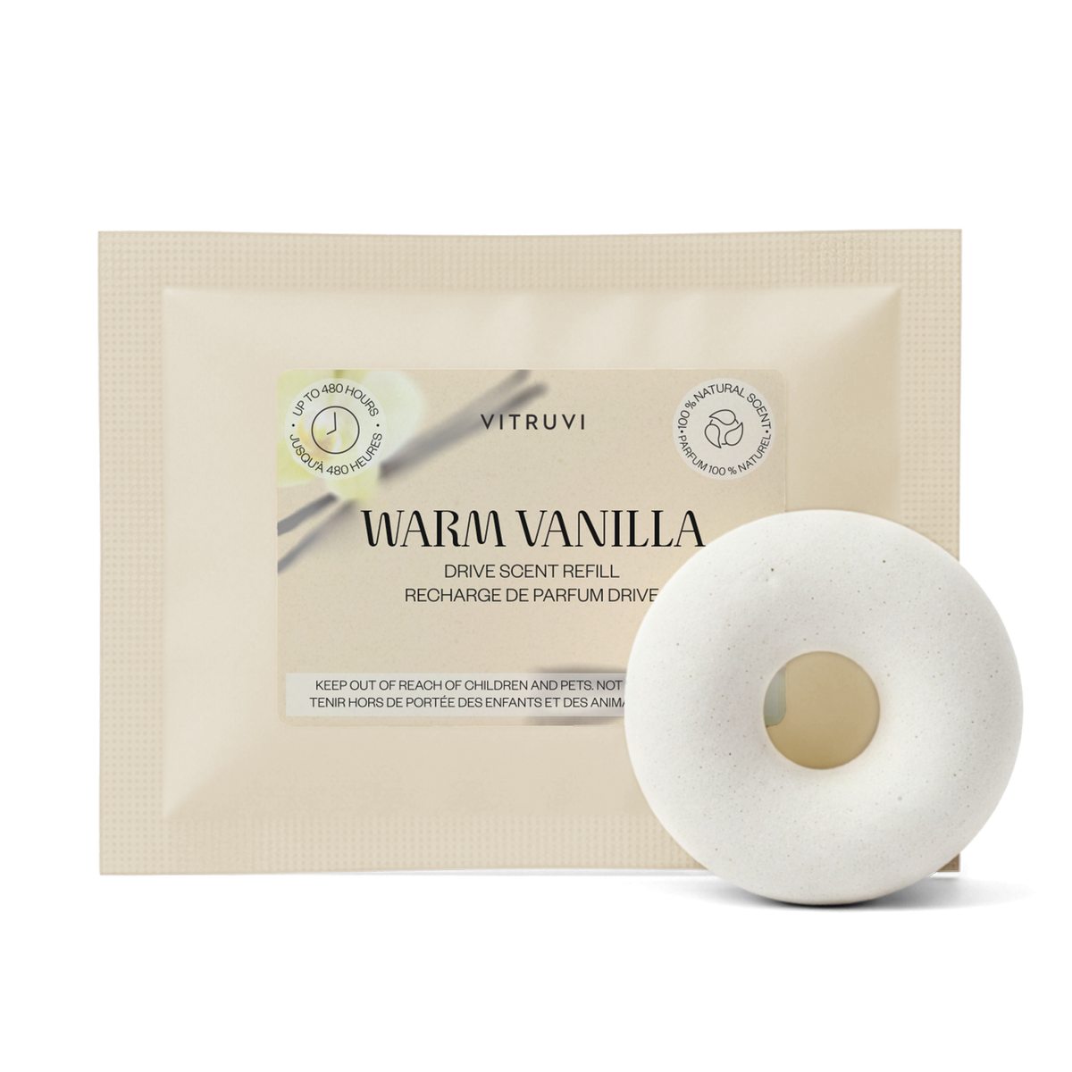 Warm Vanilla Drive Car Air Freshener Refill