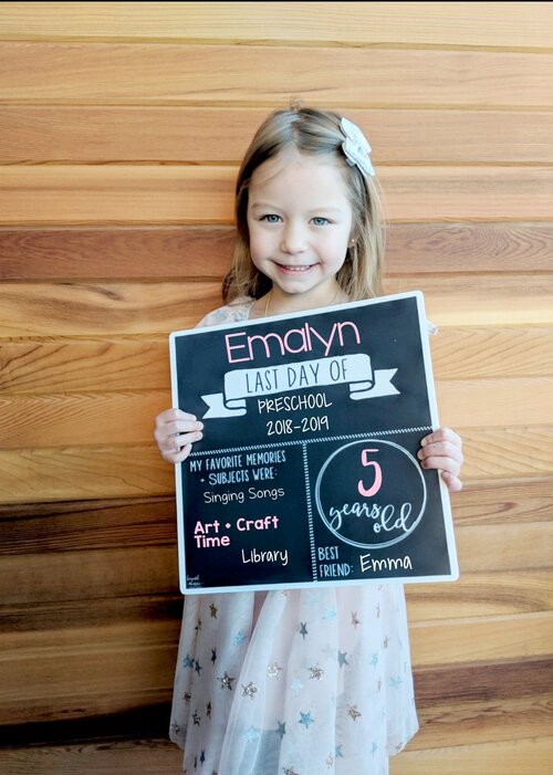 Reversible Back to School Eraseable Board