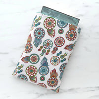 Dream catcher - padded book sleeve, book pouch