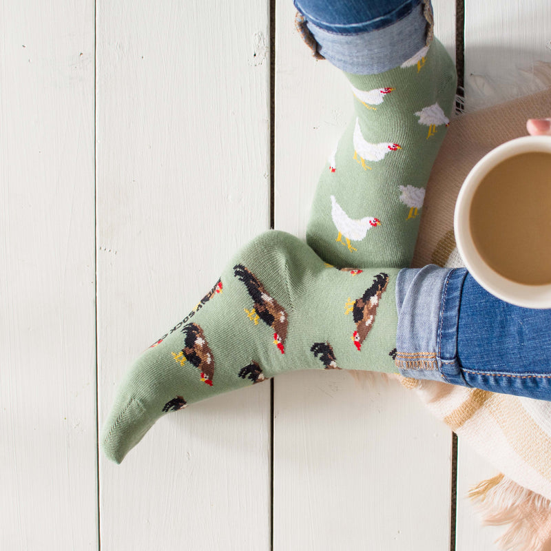 Women’s Chicken & Rooster Socks