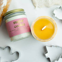 SUGAR COOKIE SOY CANDLE | Clean-Burning Holiday Candle