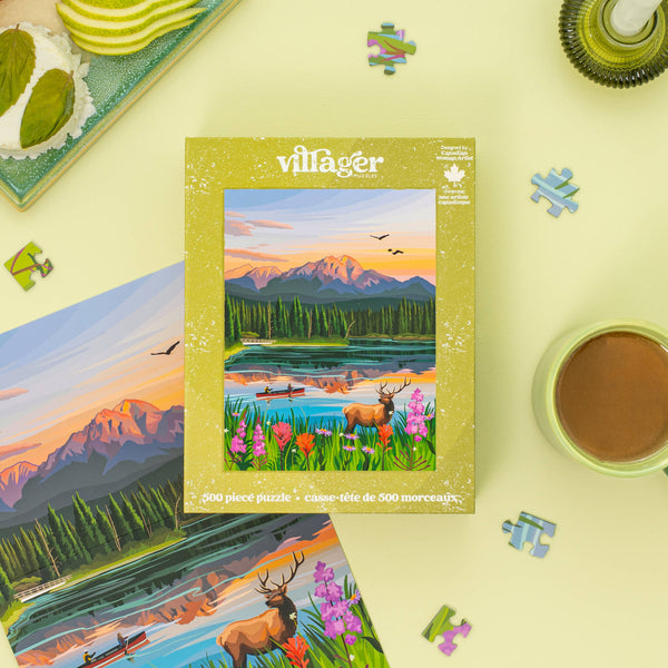 Jasper Flowers - 500 pc Puzzle