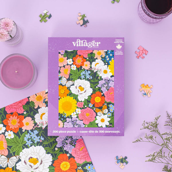 Midnight Blooms - 500 pc Puzzle