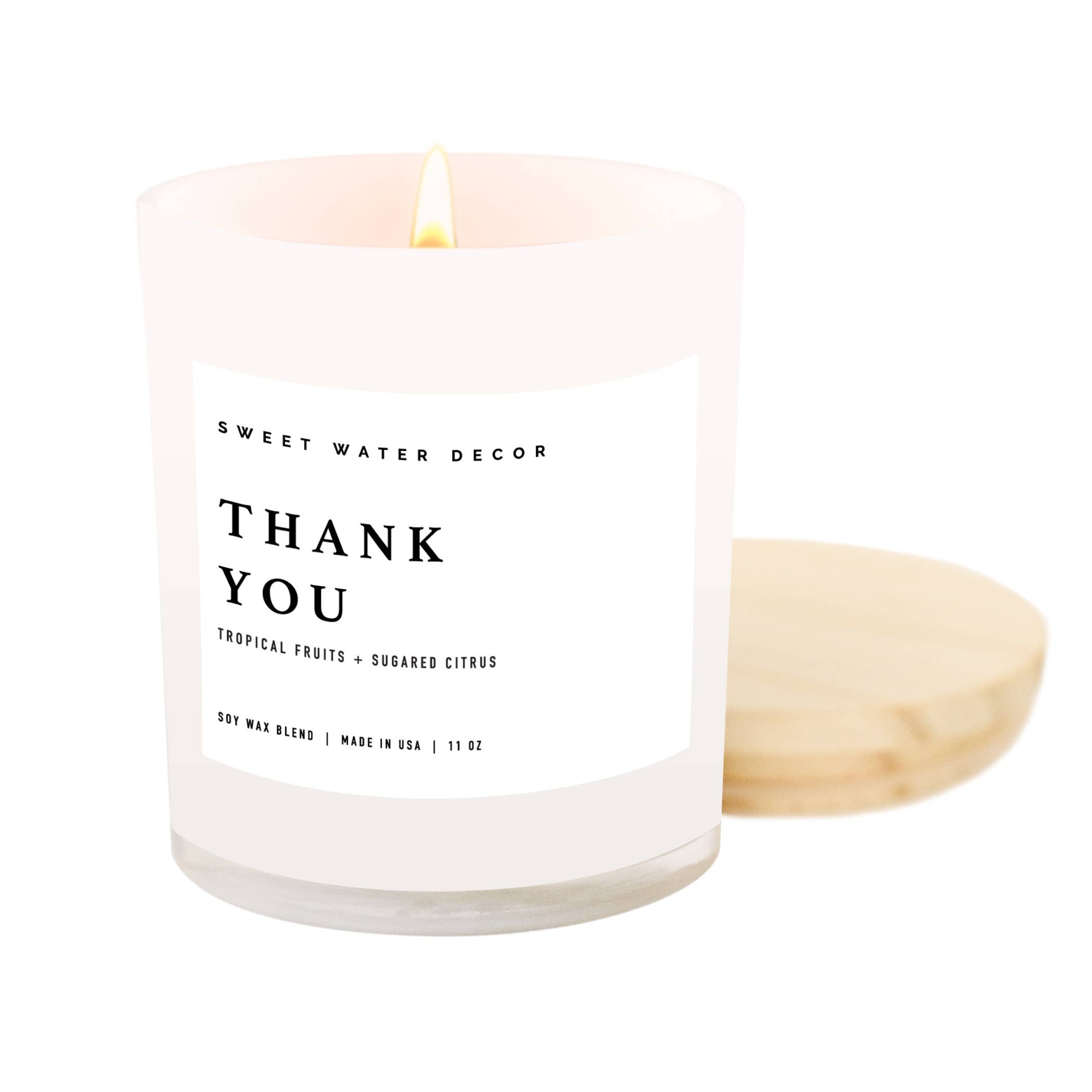 Thank You 11 oz Soy Candle