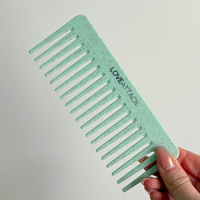 Wheat Straw Wide Tooth Wet/Dry Detangling Hair Combs