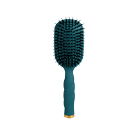 Boar Bristle Hair Brush - Teal With It