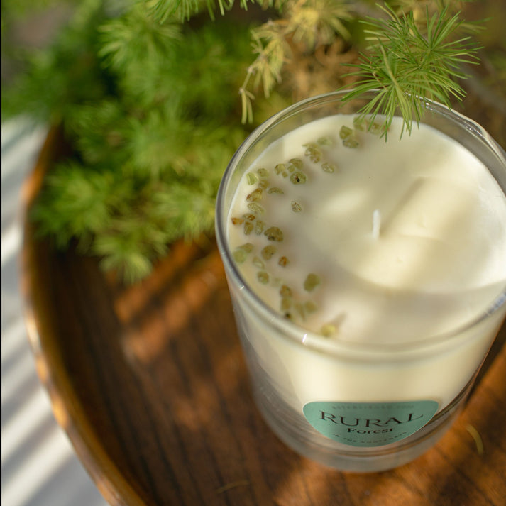 Forest Classic Glass Candle