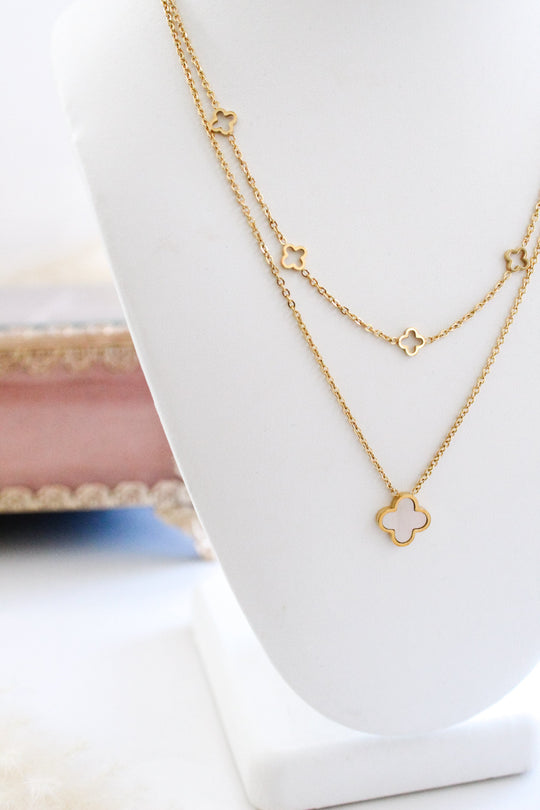 Genevieve Double Necklace