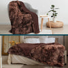 Faux Fur Sherpa Throw Blanket