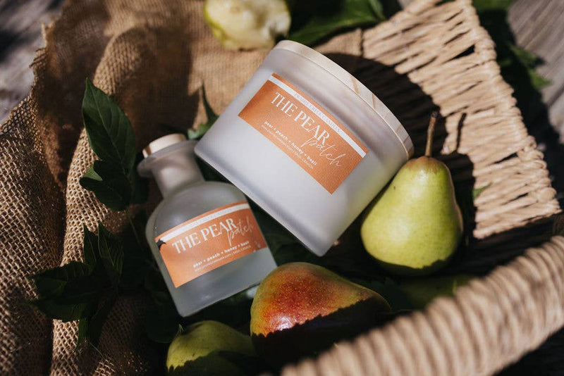 THE PEAR PATCH | NON TOXIC SOY WAX CANDLE | FALL COLLECTION