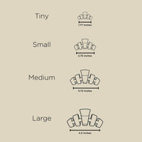 Classic Hair Clip | Tiny | Fir Real