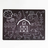 Howdy Reusable  Colouring Board with 3 Crayons
