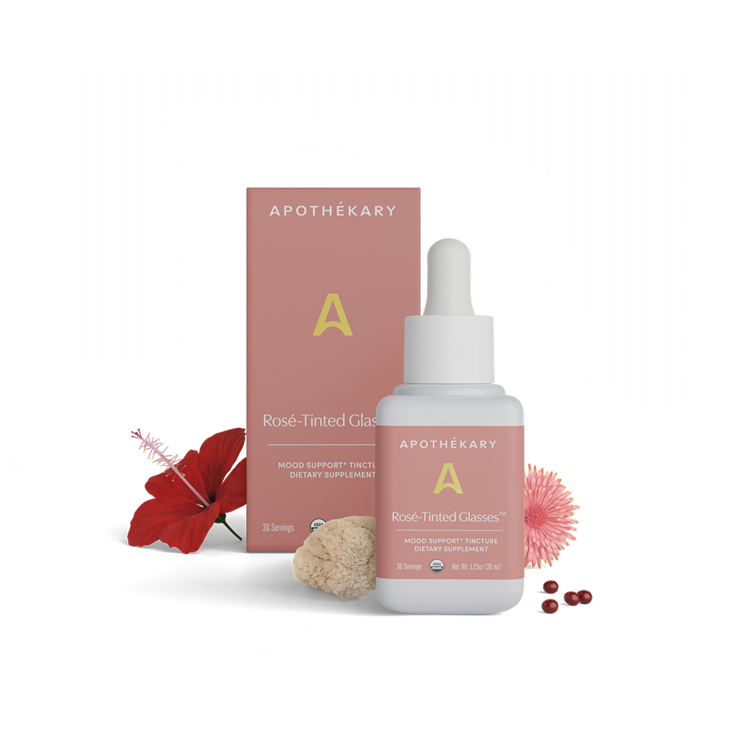 Rosé-Tinted Glasses™ - mood & skin support herbal drops