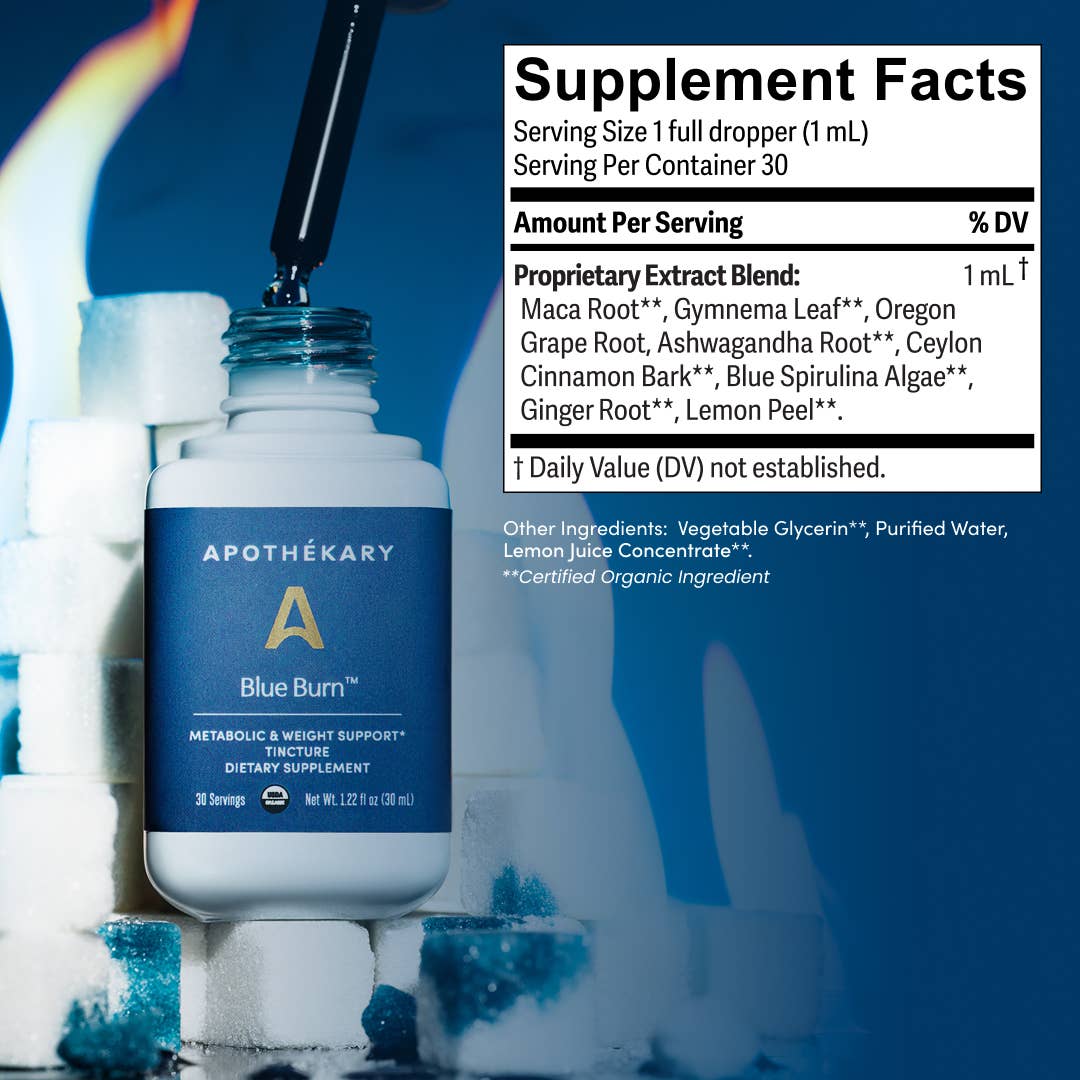 TOP SELLER: Blue Burn® - metabolism & weight loss drops