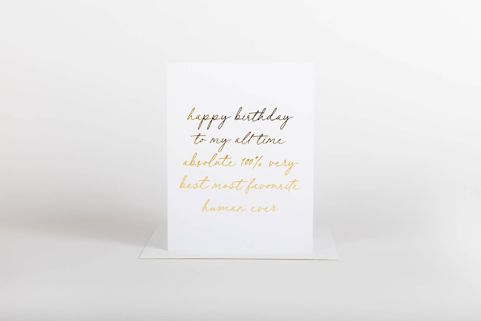 Card - Happy Birthday Favourite Human
