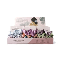 Lemon Lavender Mane Squeeze Oversized Satin Scrunchie Set