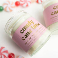 CANDY CANE LANE SOY CANDLE | Clean-Burning Holiday Candle