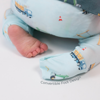 Footless Sleeper w/ Fold-over Cuffs - Construction