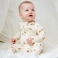 Footless Sleeper w/ Fold-over Cuffs - Day Camp