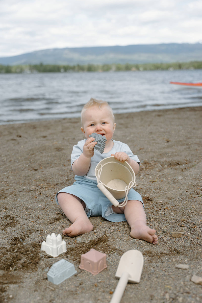 Sand beach set- with castle toys