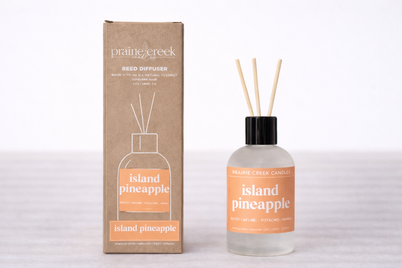ISLAND PINEAPPLE | NON TOXIC REED DIFFUSER | SUMMER COLLECTION