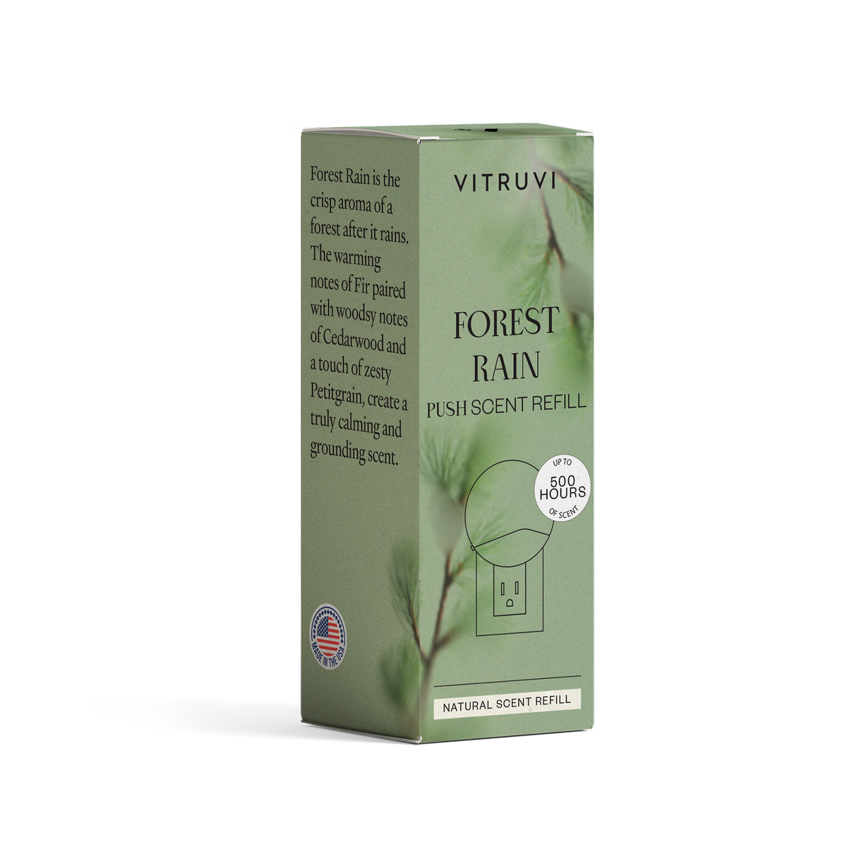 Forest Rain Push Wall Diffuser Refill