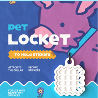 NATPAT Pet Locket: Pet Care Collar Tag for Natural Patches