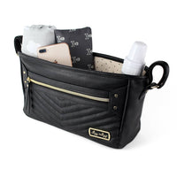 Jetsetter Black Travel Stroller + Wagon Caddy
