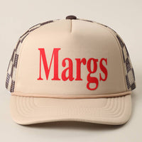 Margs Foam Mesh Back Trucker Hat