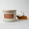 CARAMEL PUMPKIN PIE | NON TOXIC SOY WAX CANDLE | FALL COLLEC