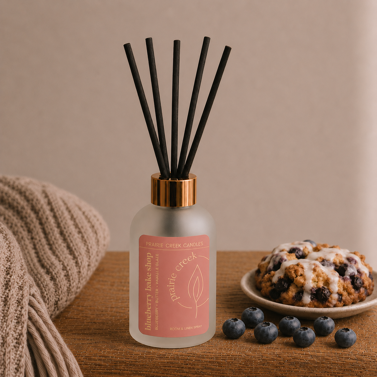 BLUEBERRY BAKE SHOP | NON TOXIC REED DIFFUSER | FALL COLLECTION
